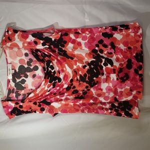 Jones Studio womens sleeveless blouse size L